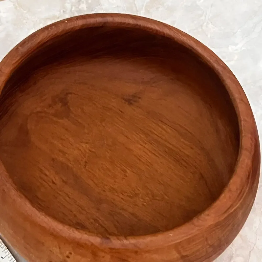 Goodwood Thailand Teak Wood Salad Bowl Set of 4 Mid Century Modern MCM